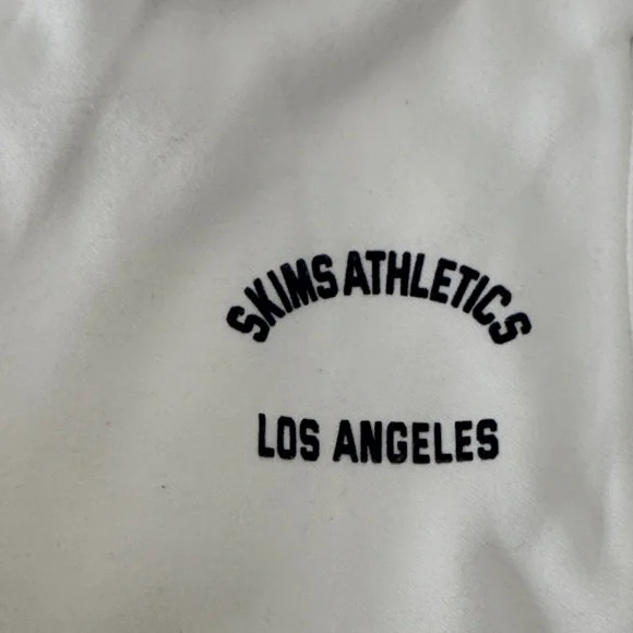 SKIMS Athletics White Lounge Set - Picture 2 of 9
